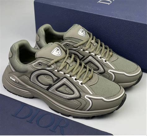 dior b30 olive shoes for men.